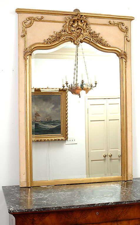 Louis XV Style Trumeau (Mirror) 2