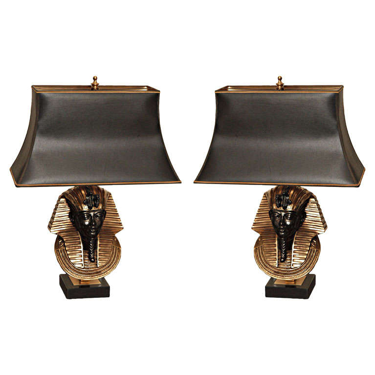 Pair "Tutankhamun" Table lamps