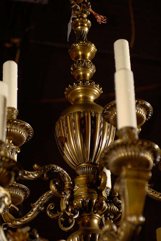 Antique Chandelier. Regence style chandelier For Sale 1