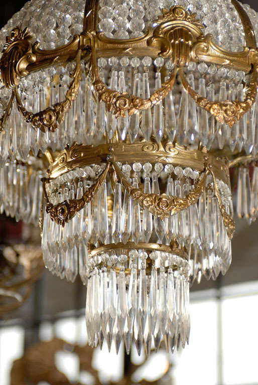 Antique Chandelier. French Chandelier, circa 1920 1