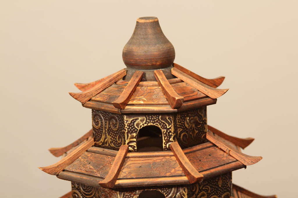 japanese pagoda birdhouse