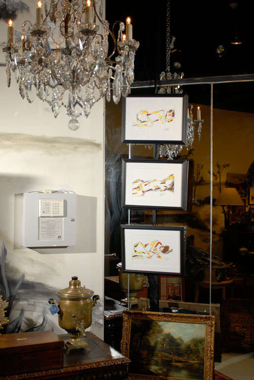 "Tabby Kat" series I, II & III by Richard McKey