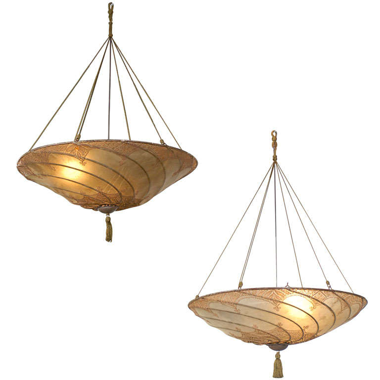 Pair of Moroccan Hanging Lanterns