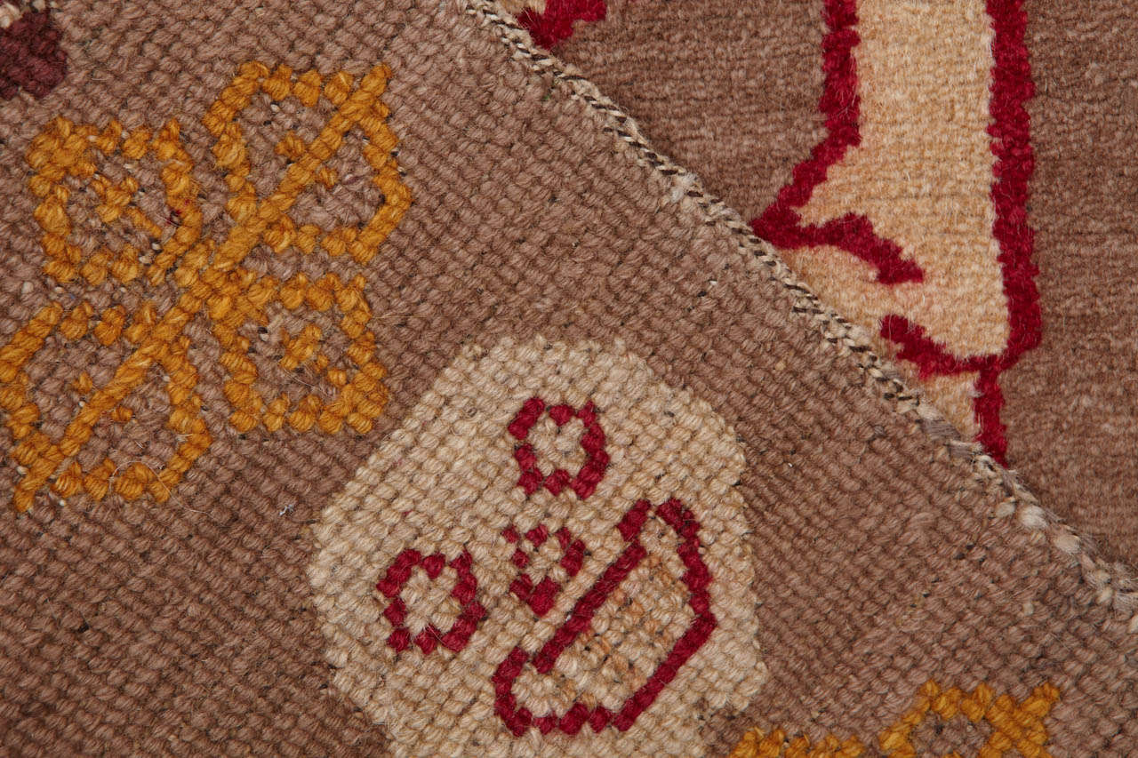 Milieu du XXe siècle Tapis tantrique tibétain