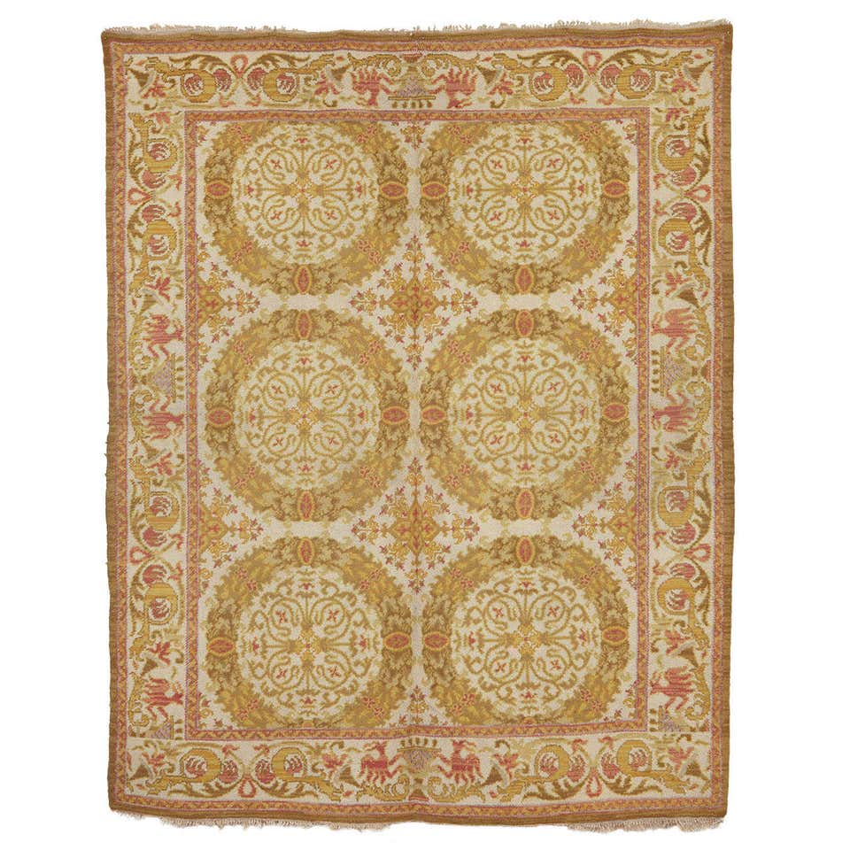 18th Century Antique Alpujarra Spanish Rug For Sale at 1stDibs ...