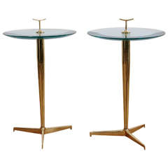 Pair of Side Tables by Poggi circa 1990