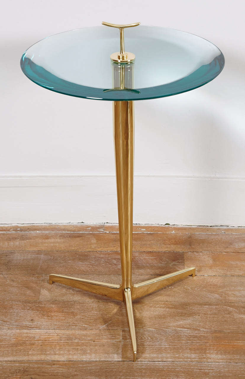 20th Century Pair of Side Tables by Poggi circa 1990