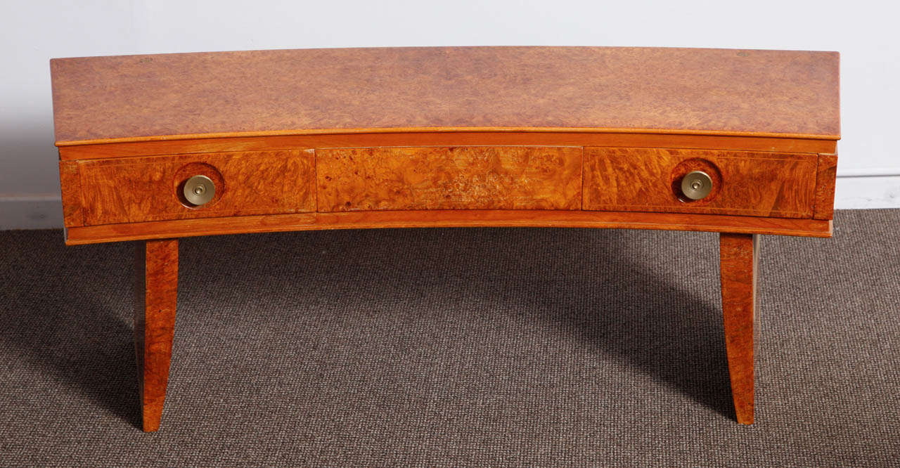 Italian origin art-deco console table