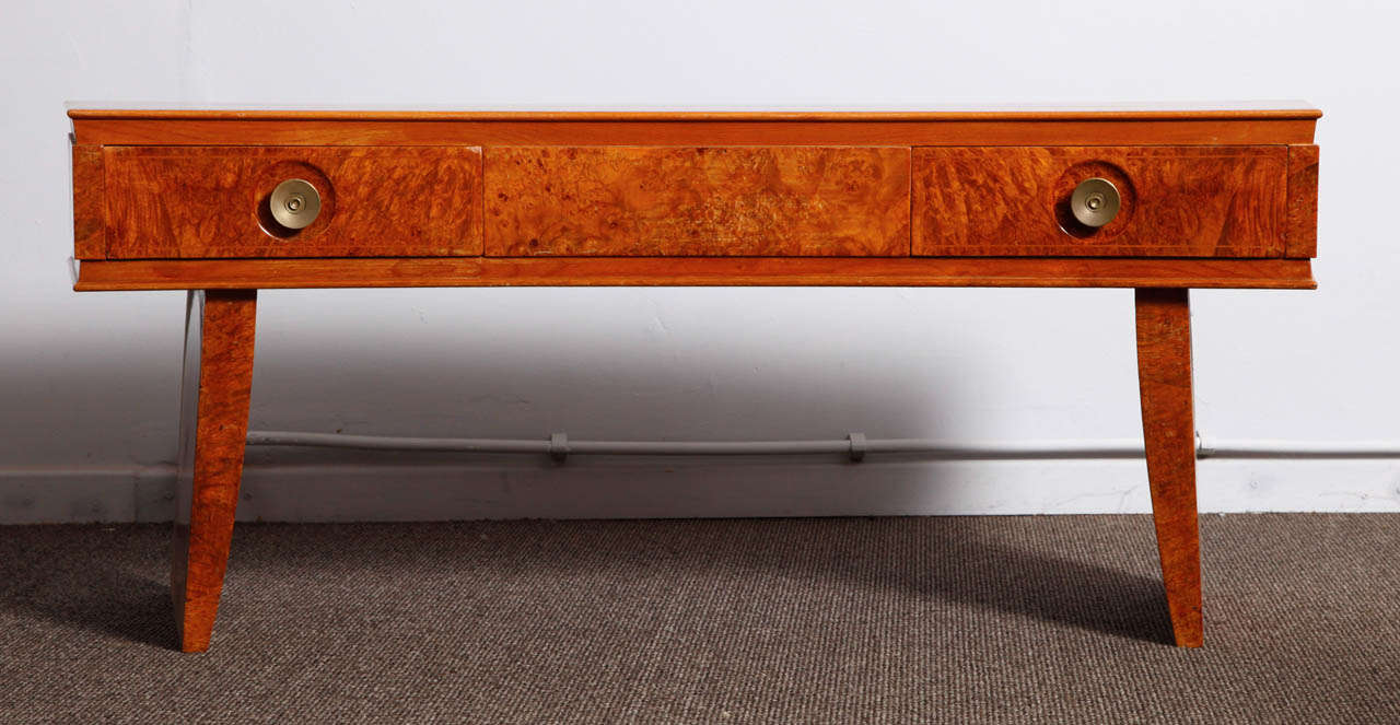 Art Deco Italian origin art-deco console table For Sale
