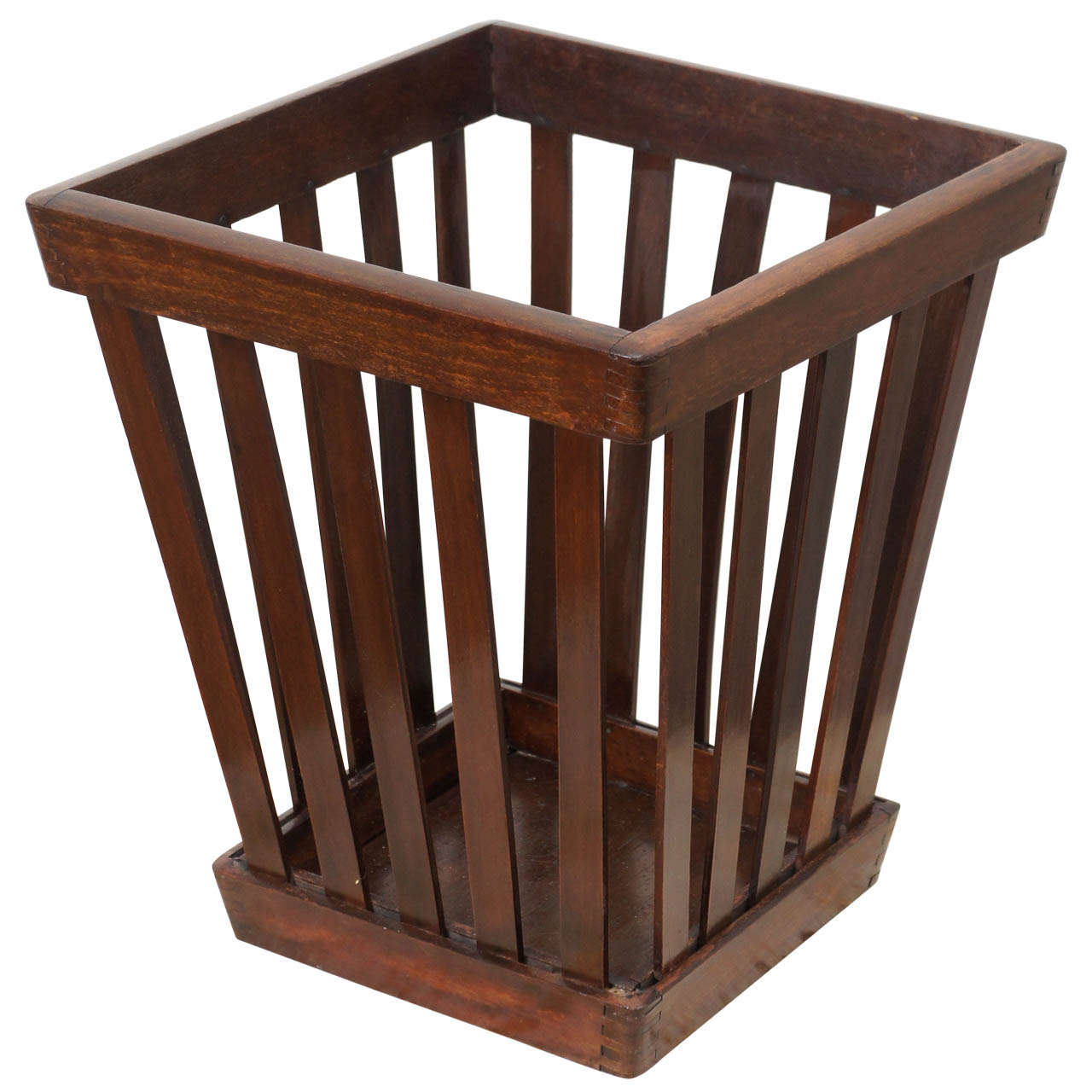 Wooden Waste Bin