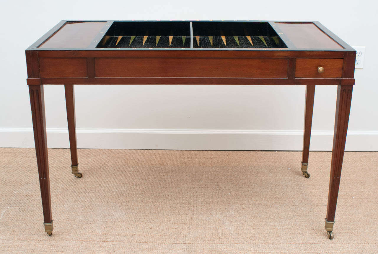 French Directoire Period Mahogany Games Table 3