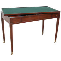French Directoire Period Mahogany Games Table