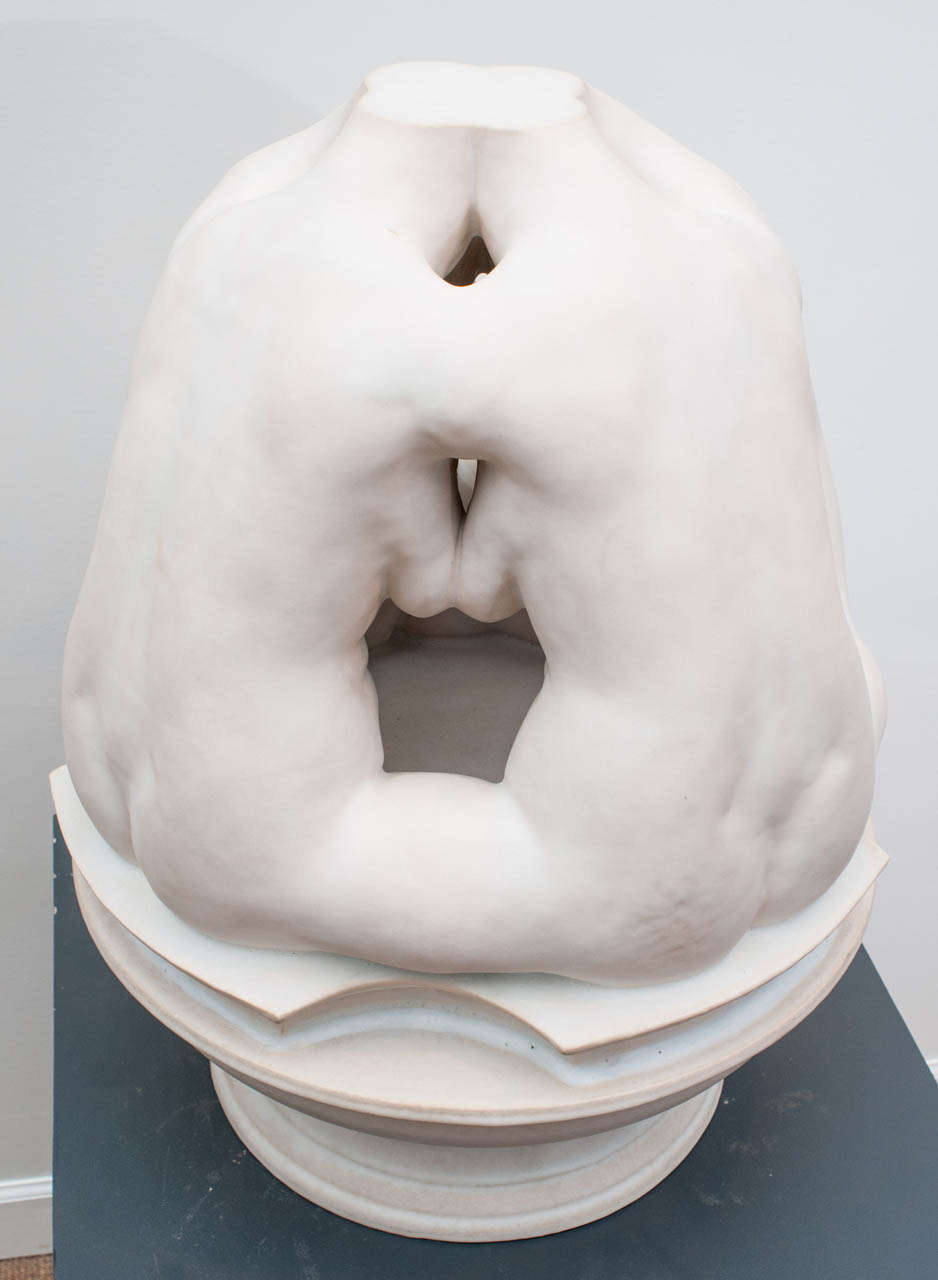 American Dirk Staschkes Ceramic Sculpture 