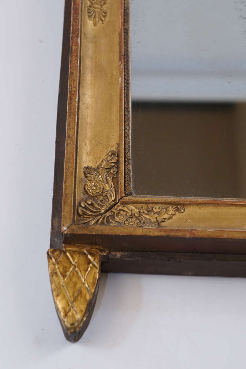 French Empire Giltwood Frame Mirror, circa 1810 2