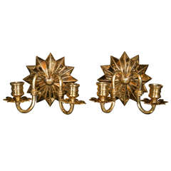 Pair of Gilt Bronze Caldwell Sconces 11
