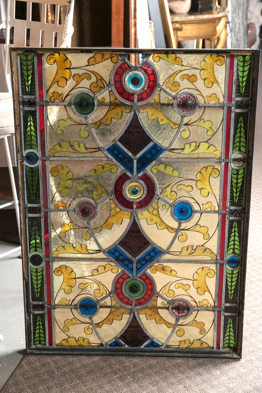 Early 19th Century German Stained Glass Window For Sale 3