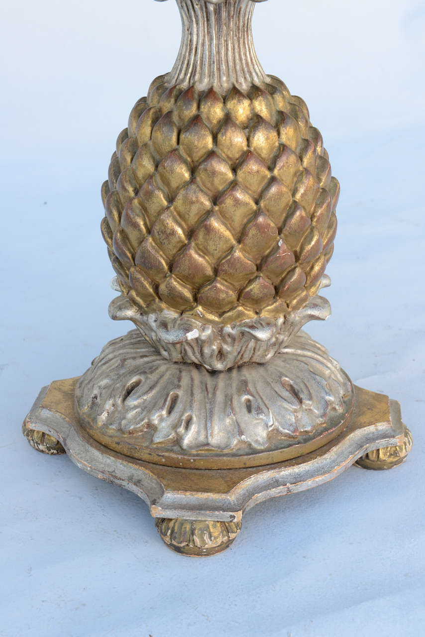 Italian Pineapple Form Accent Table 2
