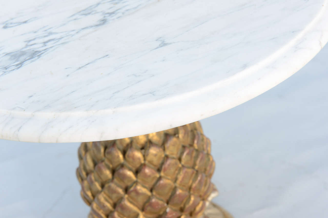 Italian Pineapple Form Accent Table 5