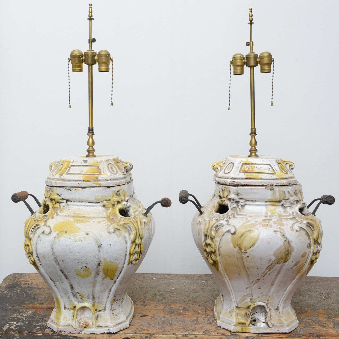 Pair of Italian Lamps