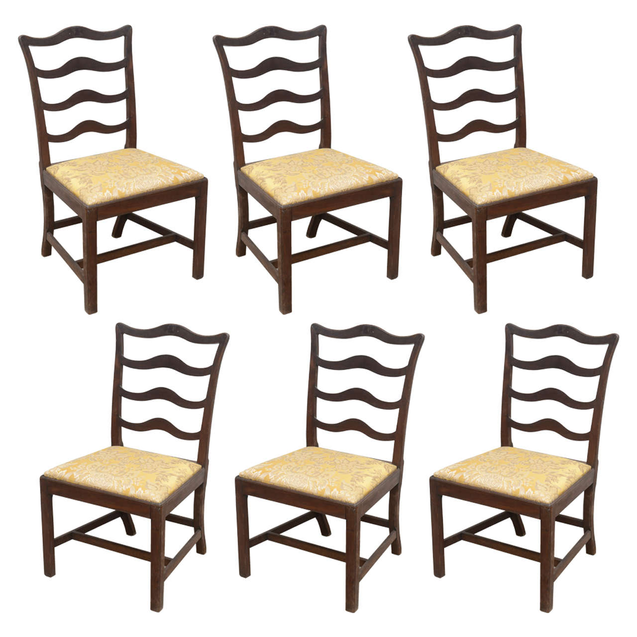 18th Century American Chippendale Dining Chairs For Sale