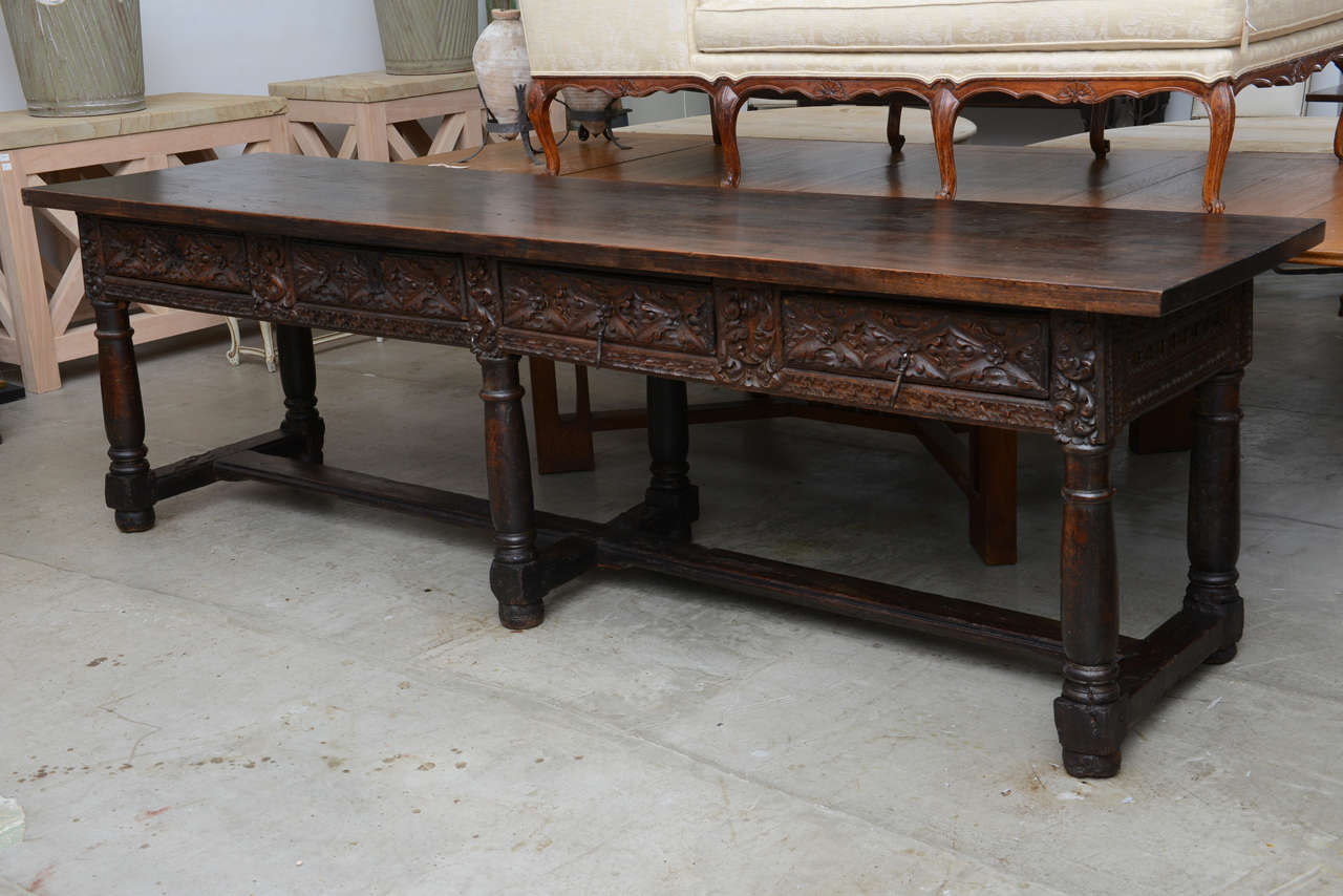 Large 18th Century Spanish Table
