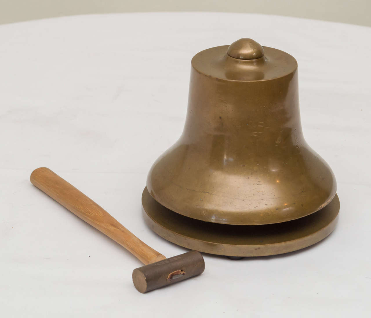 20th C. American Bronze Naval Tribunal Bell