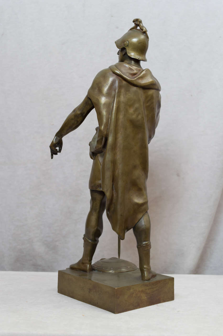 Bronze Warrior, by Emile Picault. 1