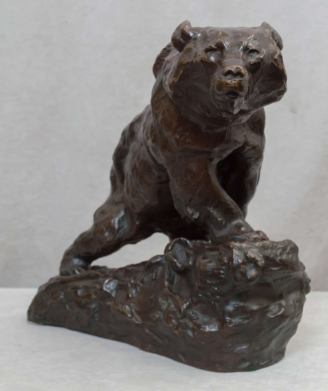 Bronze Bear Signed Kunst Foundry and Karl Morningstar Illava at 1stDibs