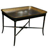 Papier Mache Tray Top Table