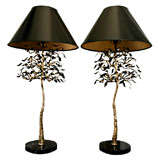 A pair Topiary Lamps by Blass