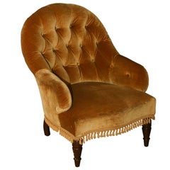 Victorian Tufted Armchair