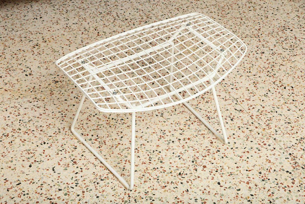 Classic Early  Bertoia Bird Chair  for Knoll with Ottoman 2