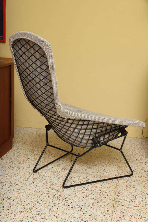 Iconic Bertoia Bird Chair for Knoll with Ottoman 1