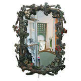 A Tole Ivy Mirror