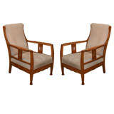 A Pair of Swedish Arm Chairs