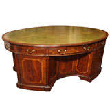Antique English Partner
s Desk