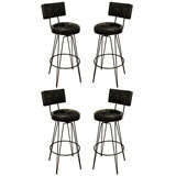 Fredrick Weinberg Black Stools