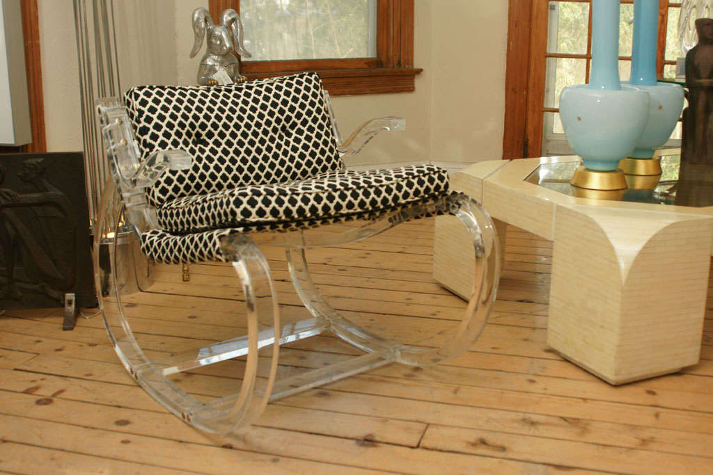 Lucite Rocker