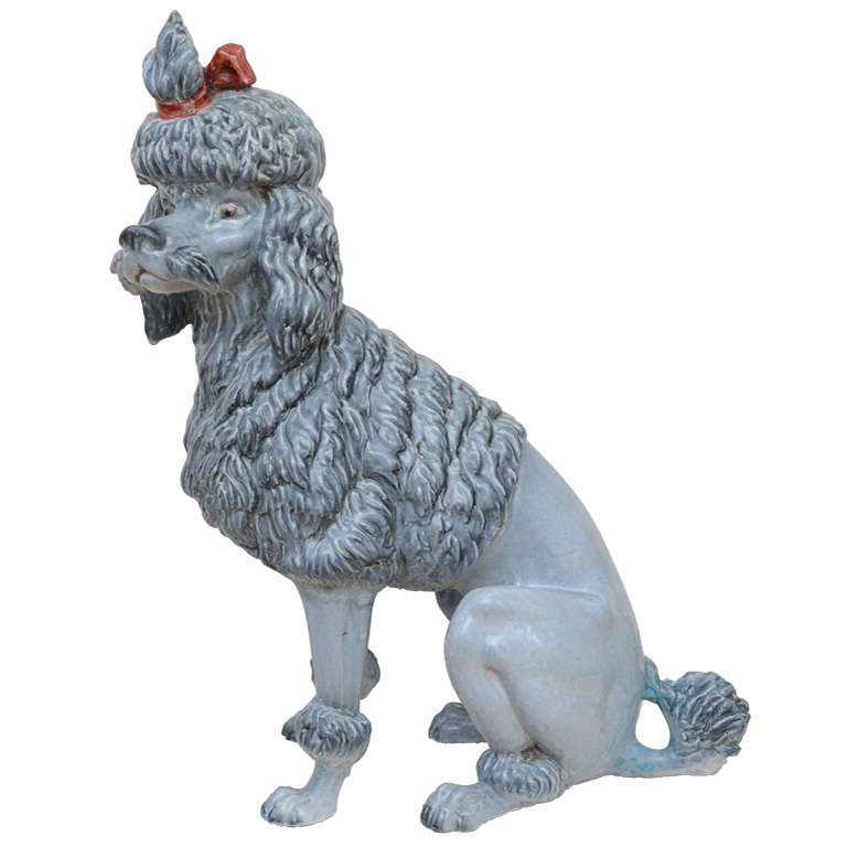 Italian Terra Cotta Poodle