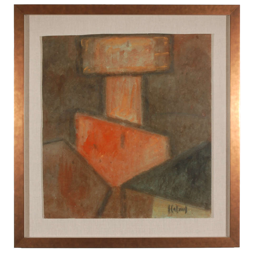 Cubist Painting on paper