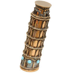 Leaning Tower of Pisa Lipstick Tube