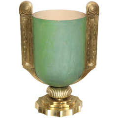 French Art Deco Lamp by Peditot