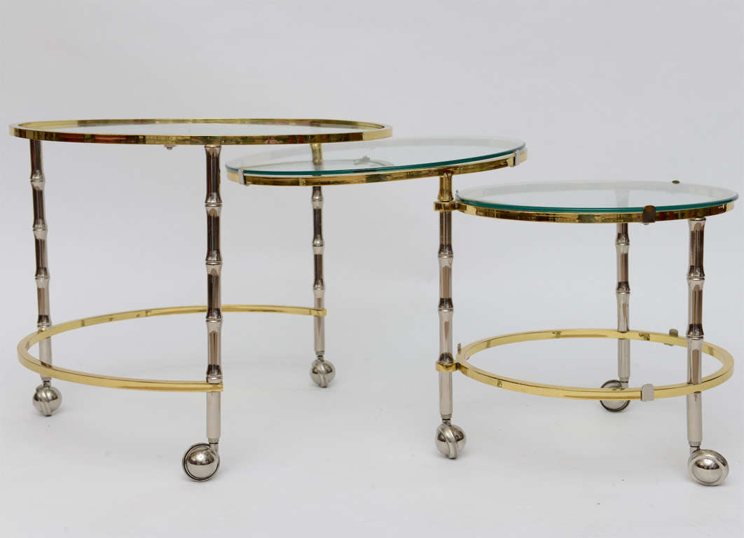 Set of 3 Round Nesting Tables
