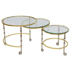 Set of 3 Round Nesting Tables