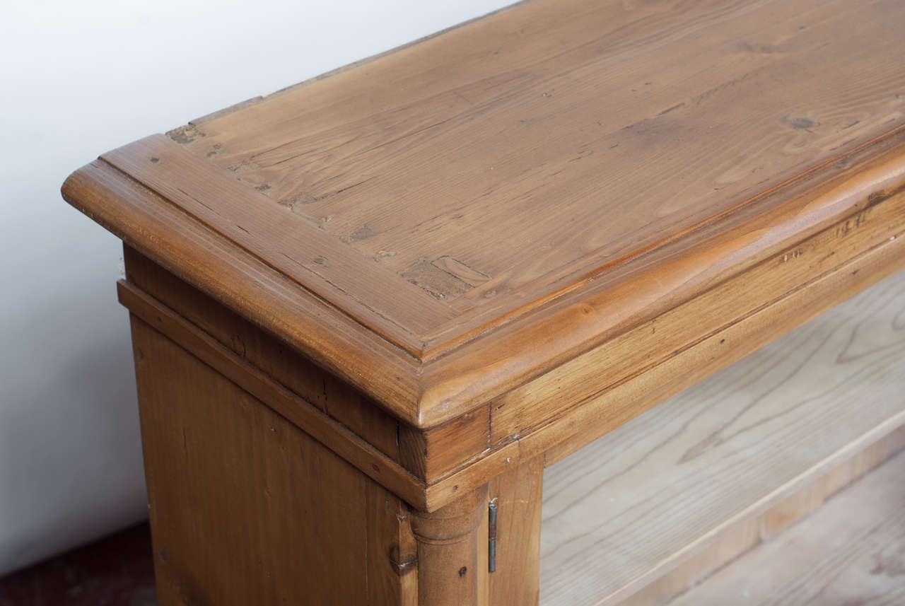 Hungarian Pine Low Bookcase