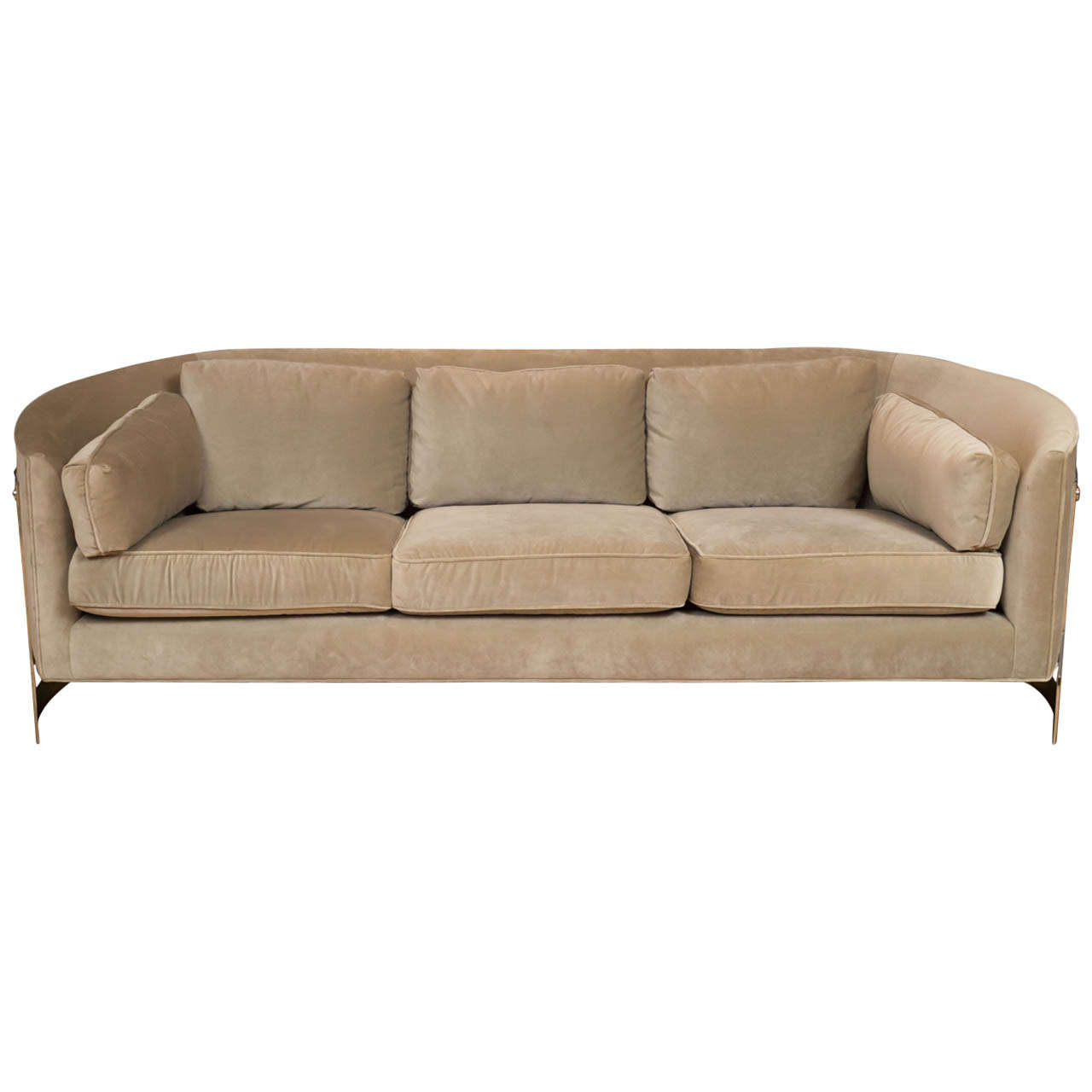 Selig - Chrome Frame Sofa