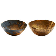 Golden Bowls by Fausto Melotti