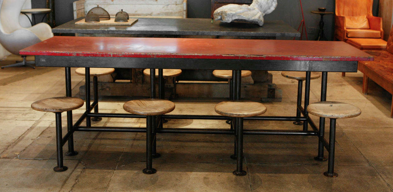 A French 8 Person Worktable 1