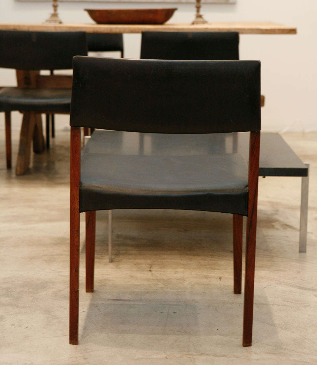 A Set Of Swedish Dining Chairs , C. 1950 1