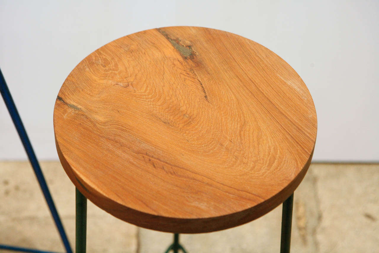 French A Set of Pierre Jeanneret Stools , 1961